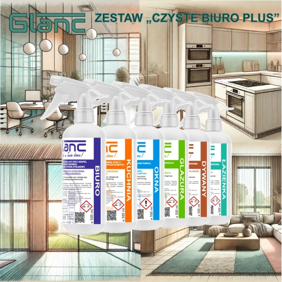 Zestaw Czyste Biuro Plus - 6 produktów